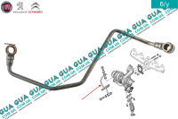 Трубка подачи масла на турбину Ford / ФОРД FIESTA VI 2008-2017 / ФИЕСТА 4 1.6TDCI (1560 куб.см.)