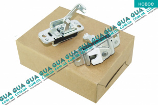 Замок боковой правой сдвижной двери верхний ( лягушка / защелка / флажок )   