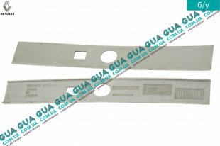 Декоративная накладка фиксатора / регулятора высоты натяжения ремня безопасности   