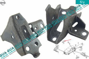 Кронштейн задней балки правый Nissan / НИССАН ALMERA N16 / АЛЬМЭРА Н16 2.2 DCI ( 2184 куб.см.)