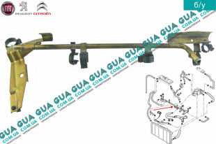 Патрубок / трубка системы охлаждения ( метал )   