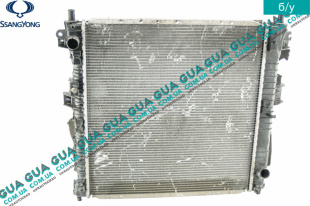 Радиатор охлаждения ( основной ) SsangYong / САНГЙОНГ KYRON 2.0XDI (1998 куб.см.)