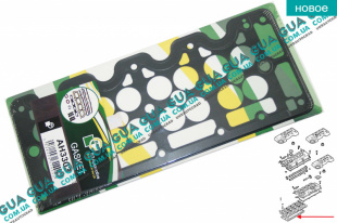 Прокладка клапанной крышки Opel / ОПЕЛЬ CORSA C 2000-2009 / КОРСА С 00-09 1.7DTI V16 (1686 куб. см.)