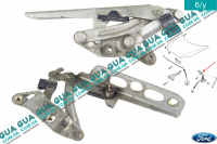 Петля капота левая Ford / ФОРД MONDEO III 2001-2007 / МОНДЕО 3 1.8TDCI (1753 куб.см.)