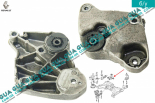 Кронштейн / опора двигателя правая ( подушки )   