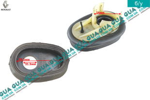 Пыльник защитный рулевого кардана ( вала )   