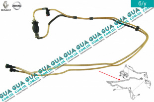 Патрубок / трубка топливной системы ( к топливному фильтру )   