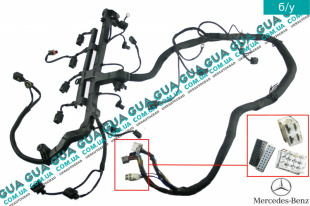 Электропроводка двигателя ( проводка моторная ) жгут проводов   