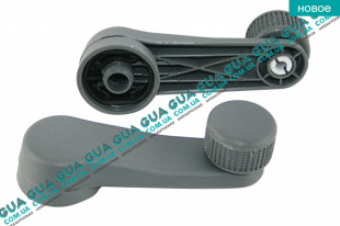 Ручка стеклоподъемника ( серая ) VW / ВОЛЬКС ВАГЕН TRANSPORTER V 2003- / ТРАНСПОРТЕР 5 03- 2.0TDI (1968 куб.см.)