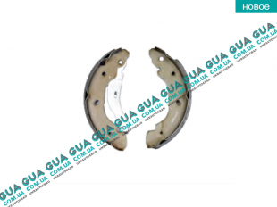 Тормозные колодки задние ( барабанные ) ( (FWD )   