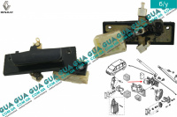 Ручка ляды наружная ( задней двери / крышки багажника )
