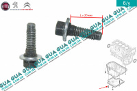 Болт масляного поддона M6x20 ( 1шт. )