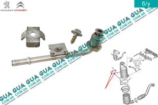 Трубка рециркуляции картерных газов ( шланг / патрубок )   