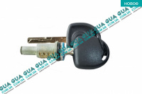 Вкладыш / личинка замка двери Opel / ОПЕЛЬ OMEGA B 2000-2003 / ОМЕГА Б 00-03 2.0i 16v (1997 куб.см. )