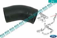 Патрубок интеркулера от турбины к радиатору Ford / ФОРД MONDEO III 2001-2007 / МОНДЕО 3 2.2TDCI (2198 куб.см.)