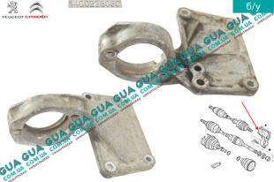 Кронштейн промвала ( подвесного подшипника / полуоси )   
