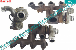 Турбина ( Компрессор наддува , турбокомпрессор ) Ford / ФОРД GALAXY 2006- / ГАЛАКСИ 06- 1.8TDCI (1753 куб.см.)