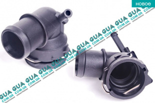 Фланец охлаждающей жидкости Seat / СЕАТ LEON 2005- 2.0TDI (1968 куб.см.)