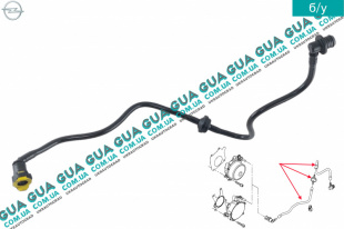 Шланг / патрубок вакуумной системы ( трубка )    