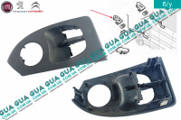 Декоративная накладка кнопок управления стеклоподьёмниками / зеркалами левая