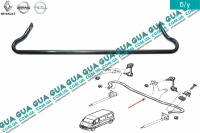 Стабилизатор передний D26 Vauxhal / ВОКСХОЛ MOVANO 2003-2010 3.0DCI (2953 куб.см.)