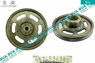 Шкив водяного насоса ( помпы ) 3 ручейка   