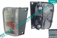 Фонарь клыка бампера задний левый противотуманный 06- ( под плату )