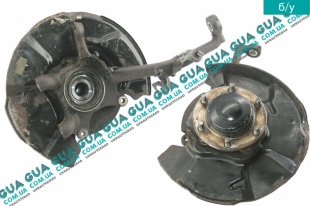 Поворотный кулак / цапфа правая с ступицей под ABS / АБС  D17 Z30 Toyota / ТОЙОТА LAND CRUISER 2000- 3.0D-4D 4WD (2982 куб.см.)