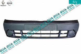Бампер передний с 2003 (крашенный) Renault / РЕНО KANGOO 1997-2007 / КАНГУ 97-07 1.5DCI (1461 куб.см.)