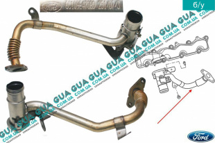  Трубка ЕГР / EGR ( Трубка картерных газов )   