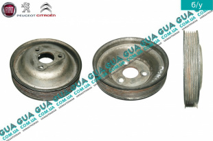  Шкив насоса гидроусилителя руля ( Шкив привода ГУР ) 6 ручейков   