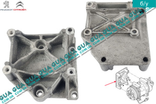Кронштейн крепления компрессора кондиционера   
