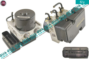 Блок ABS ( Блок АБС / Блок управления ABS ) Fiat / ФИАТ DOBLO 2005-2009  / ДОБЛО 05-09 1.8 (1796 куб.см.)