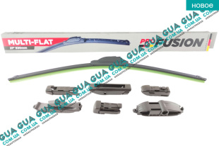 Щетка стеклоочистителя лобового стекла / поводка дворника безкаркасная Multi-flat 21" 530 мм   