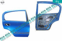 Дверь задняя правая ( хэтчбек ) Nissan / НИССАН ALMERA N16 / АЛЬМЭРА Н16 2.2 DCI ( 2184 куб.см.)