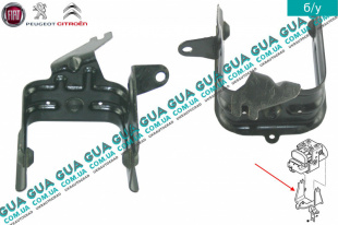 Кронштейн крепления блока АБС / ABS   