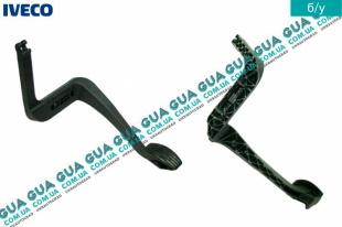 Педаль газа под трос ( пластик )   