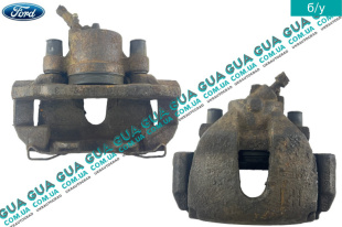 Суппорт передний левый   