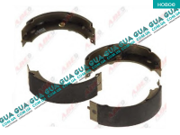 Колодки ручного тормоза ( спарка )