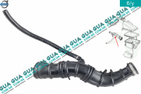 Патрубок воздушного фильтра от расходомера к турбине Volvo / ВОЛЬВО S40 2000-2003 1.9DI (1870 куб.см.)