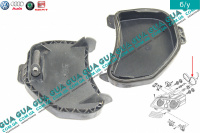 Крышка / заглушка фары левой ( ближний свет )