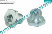 Маслосливная пробка поддона / болт (М14x1.25)