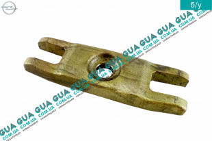 Бугель крепления форсунки ( зажим / держатель ) топливной системы Opel / ОПЕЛЬ CORSA C 2000-2009 / КОРСА С 00-09 1.7DTI V16 (1686 куб. см.)