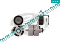 Натяжной механизм ремня генератора ( Натяжная планка / ролик / натяжитель ) Ford / ФОРД TRANSIT 2006- / ТРАНЗИТ 06- 2.4TDCI (2402 куб.см)