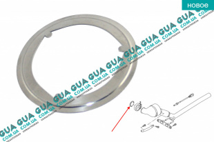 Прокладка выхлопной трубы / глушителя VW / ВОЛЬКС ВАГЕН TRANSPORTER V 2003- / ТРАНСПОРТЕР 5 03- 2.0TDI (1968 куб.см.)