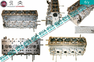 Головка блока цилиндров ( ГБЦ ) в сборе DW10 ( RHZ / RHX )   