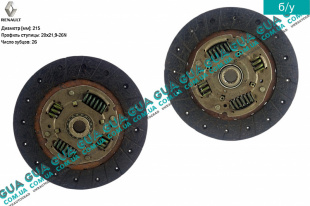 Диск сцепления ( фередо ) D215   