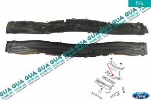 Пластик под лобовое стекло ( накладка / жабо / решетка стеклоочистителя )   