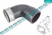 Патрубок интеркулера ( верхний )