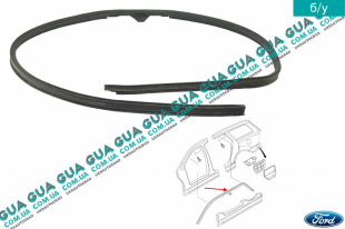  Уплотнитель дверного проема ( левый универсал )   